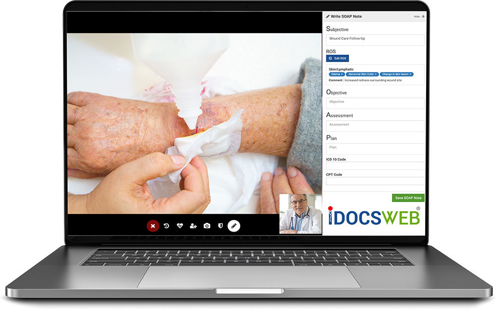 Wound Care with iDocsWeb
